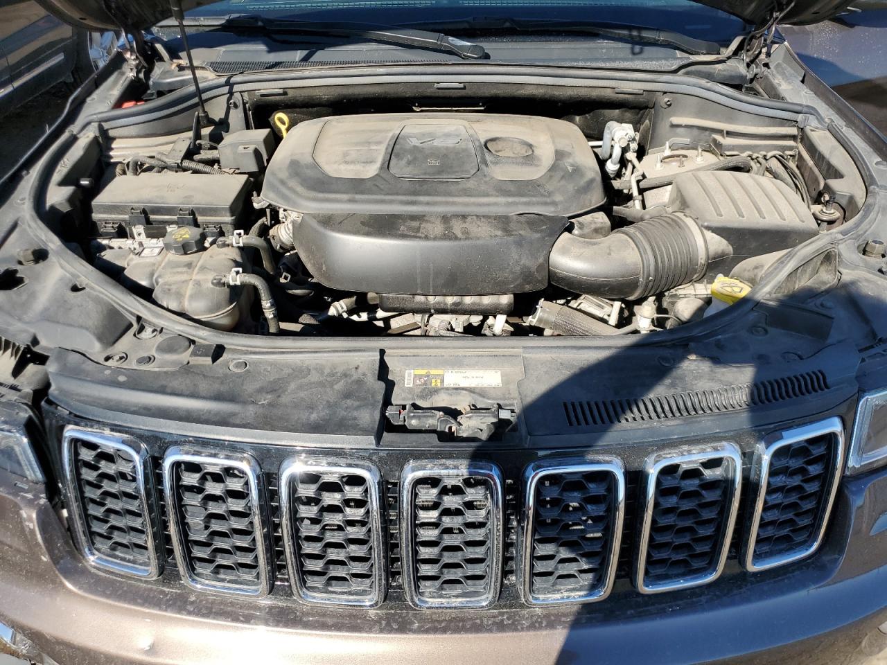 2017 Jeep Grand Cherokee VIN 1C4RJFBG3HC720940 Copart auction photo, front end damage thumbnail 12