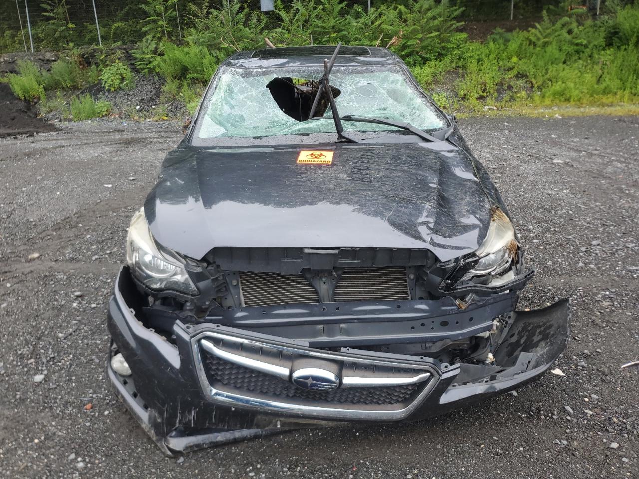 2016 Subaru Impreza VIN JF1GJAF66GH005881 Copart auction photo, all over damage thumbnail 5