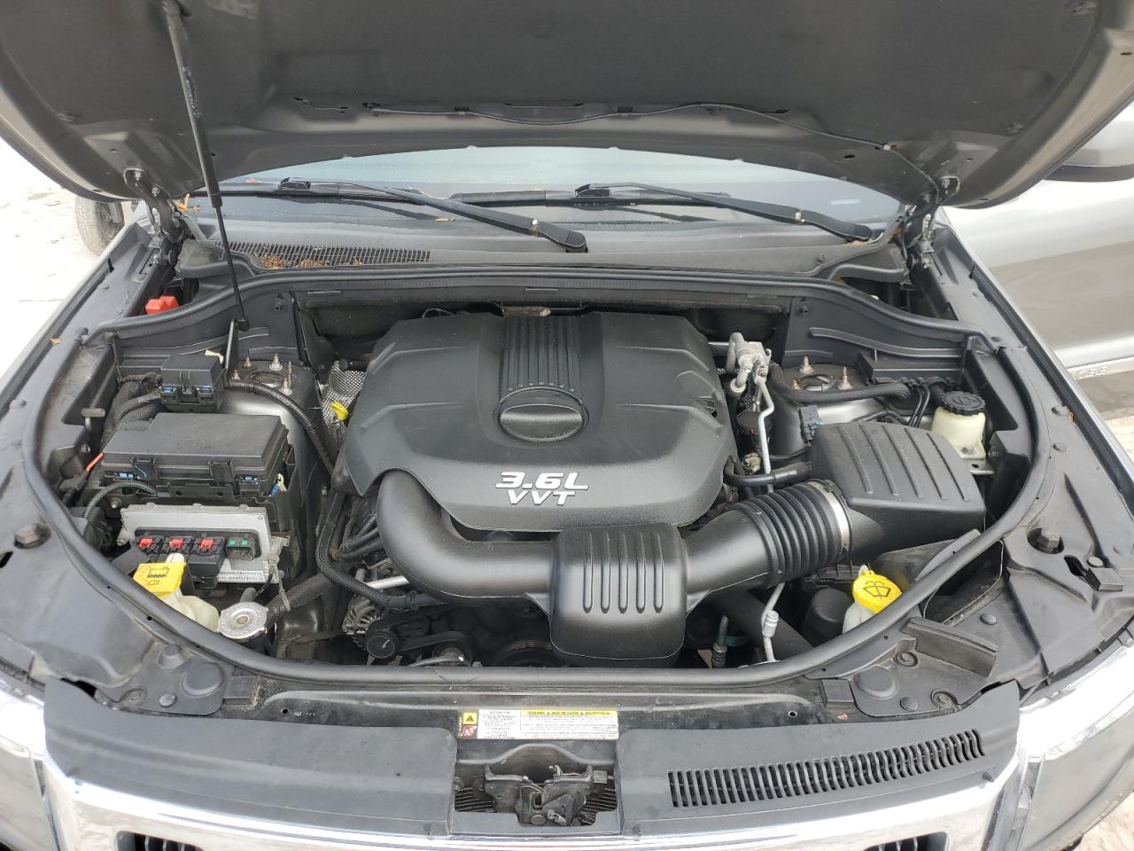 2012 Jeep Grand Cherokee VIN 1C4RJEAG8CC177427 Copart auction photo, rear end / front end damage thumbnail 13