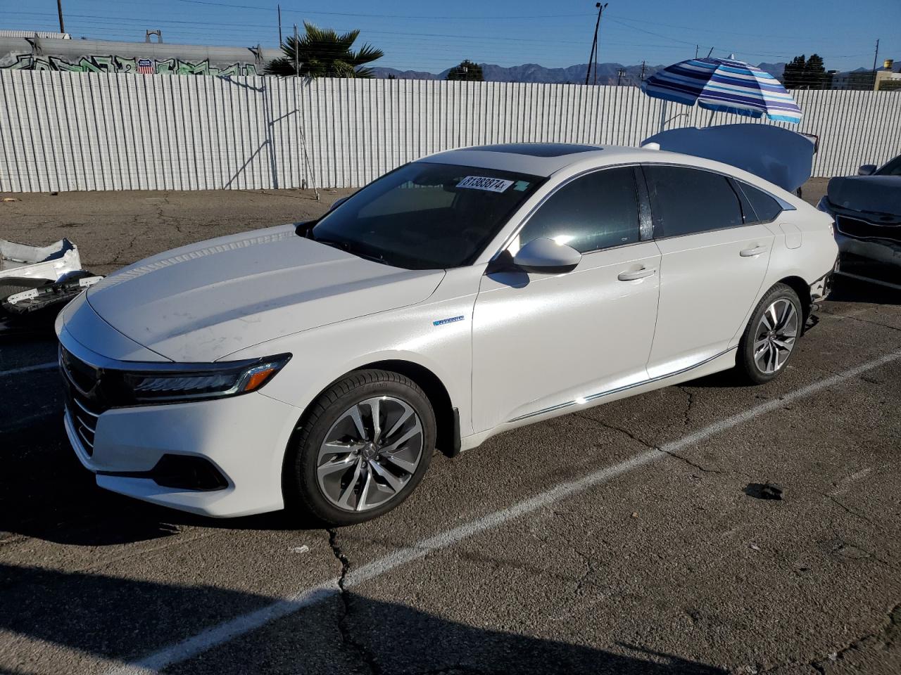 2021 Honda Accord VIN 1HGCV3F49MA001255