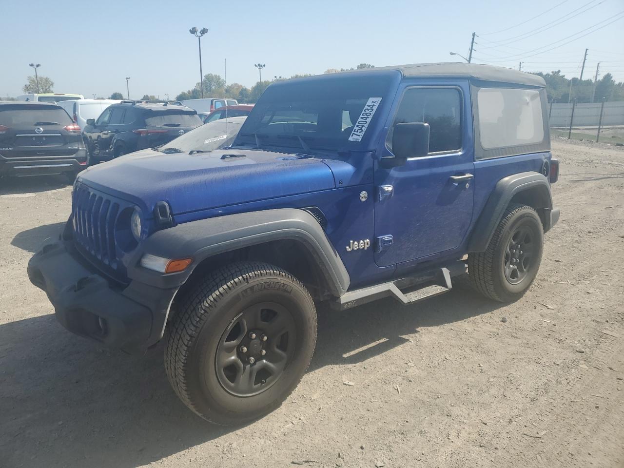 2018 Jeep Wrangler VIN 1C4GJXAN1JW220258