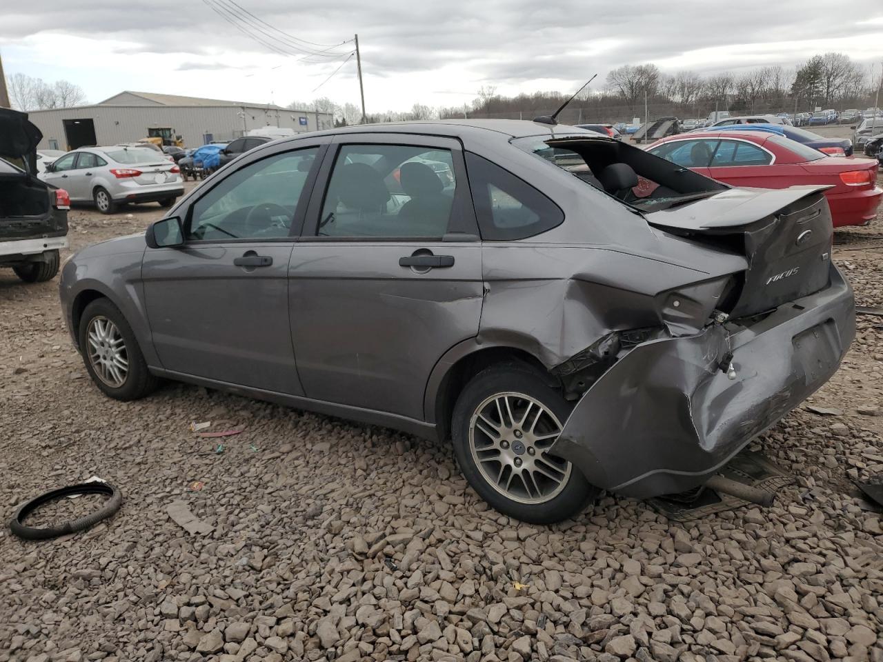 2010 Ford Focus VIN 1FAHP3FNXAW255424 Copart auction photo, rear end damage thumbnail 2