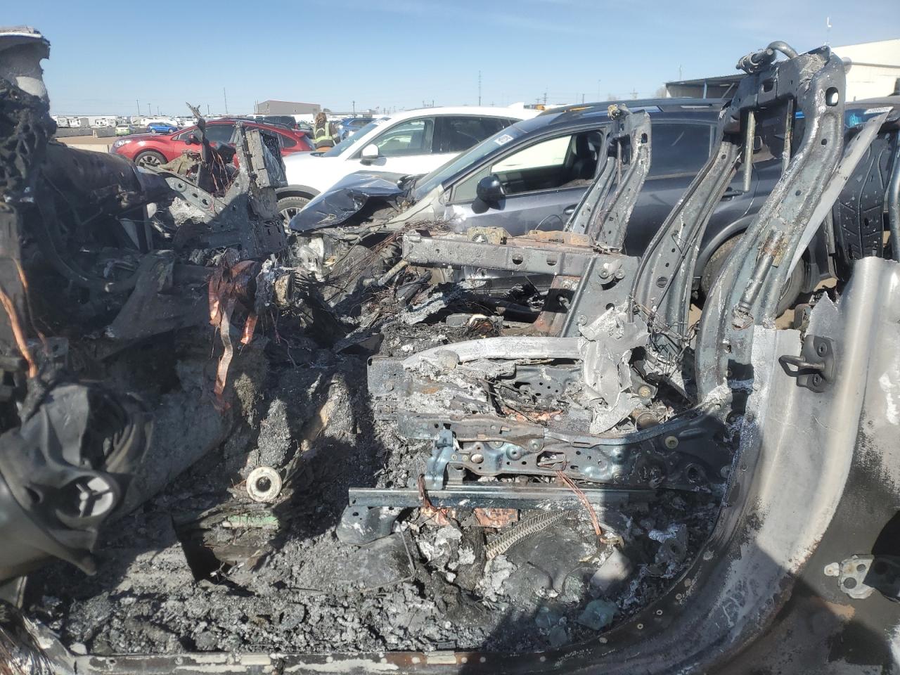 2019 Ford F350 VIN 1FT8W3BT5KEC26373 Copart auction photo, burn damage thumbnail 7