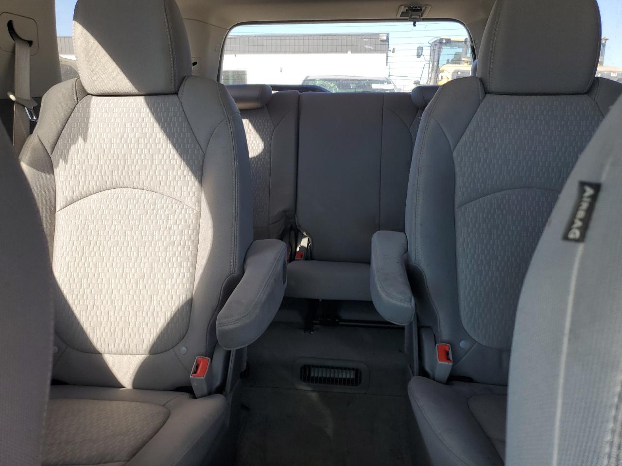 2014 GMC Acadia VIN 1GKKRPKD7EJ213220 Copart auction photo, top/roof damage thumbnail 10