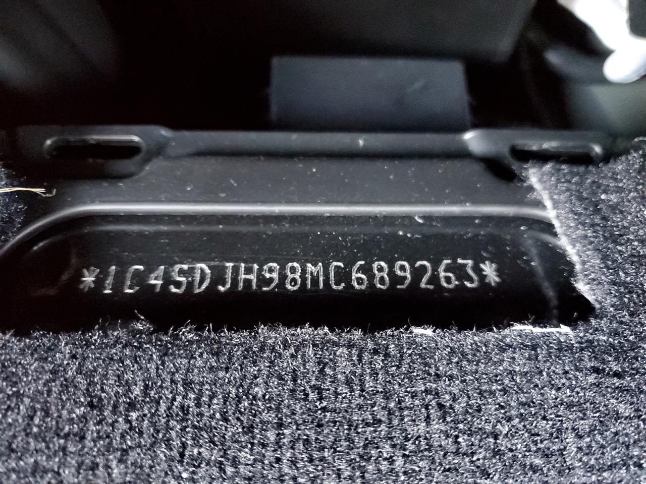 2021 Dodge Durango VIN 1C4SDJH98MC689263 Copart auction photo, vandalism damage thumbnail 16