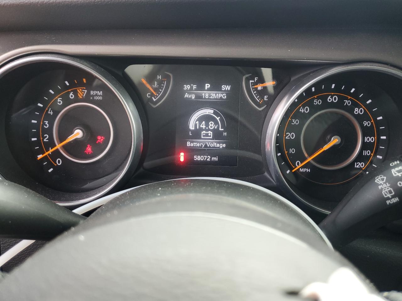 2018 Jeep Wrangler VIN 1C4HJXDG3JW280432 Copart auction photo, front end damage thumbnail 9