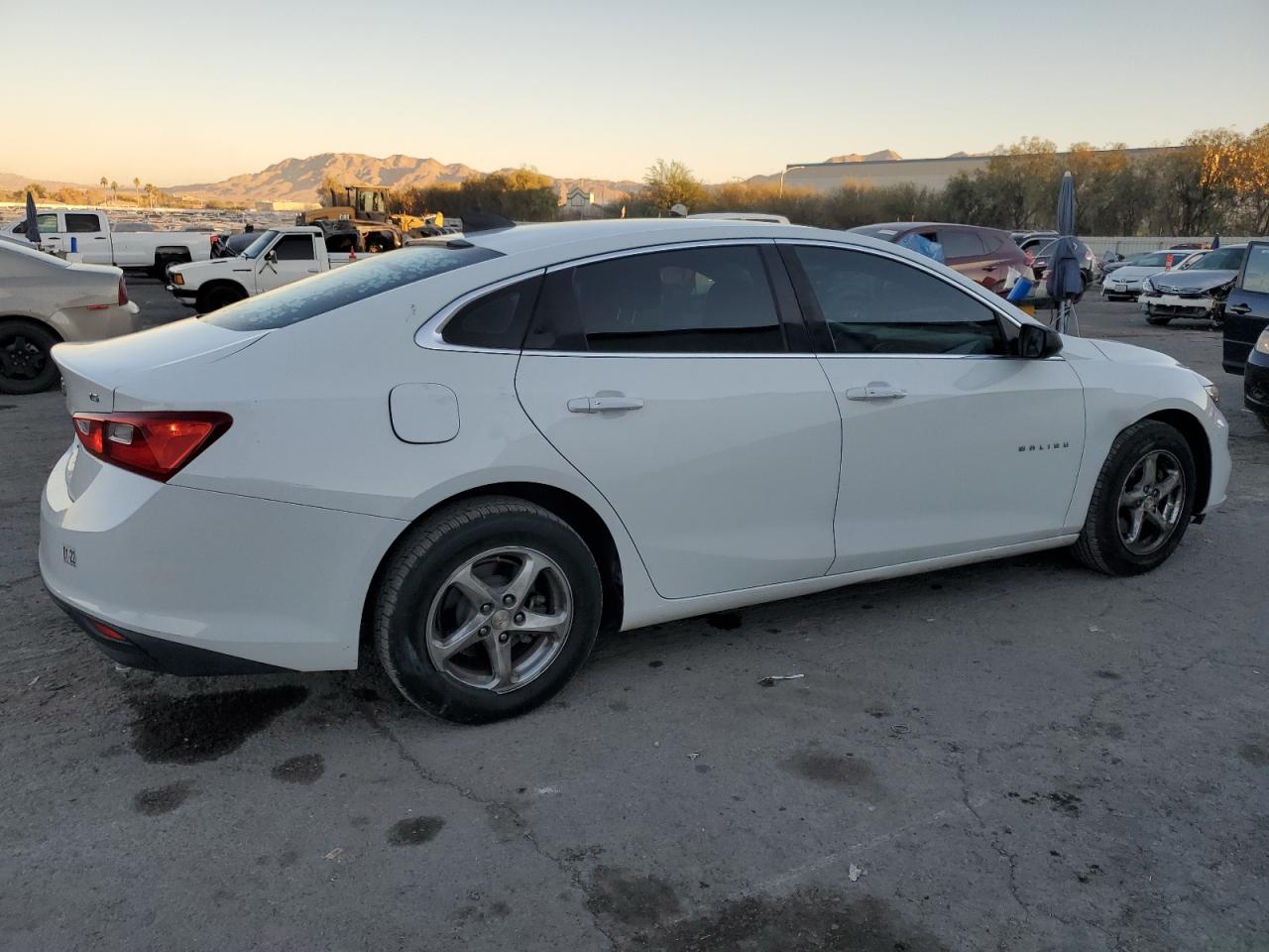 2016 Chevrolet Malibu VIN 1G1ZB5ST6GF339416 Copart auction photo, side damage thumbnail 3
