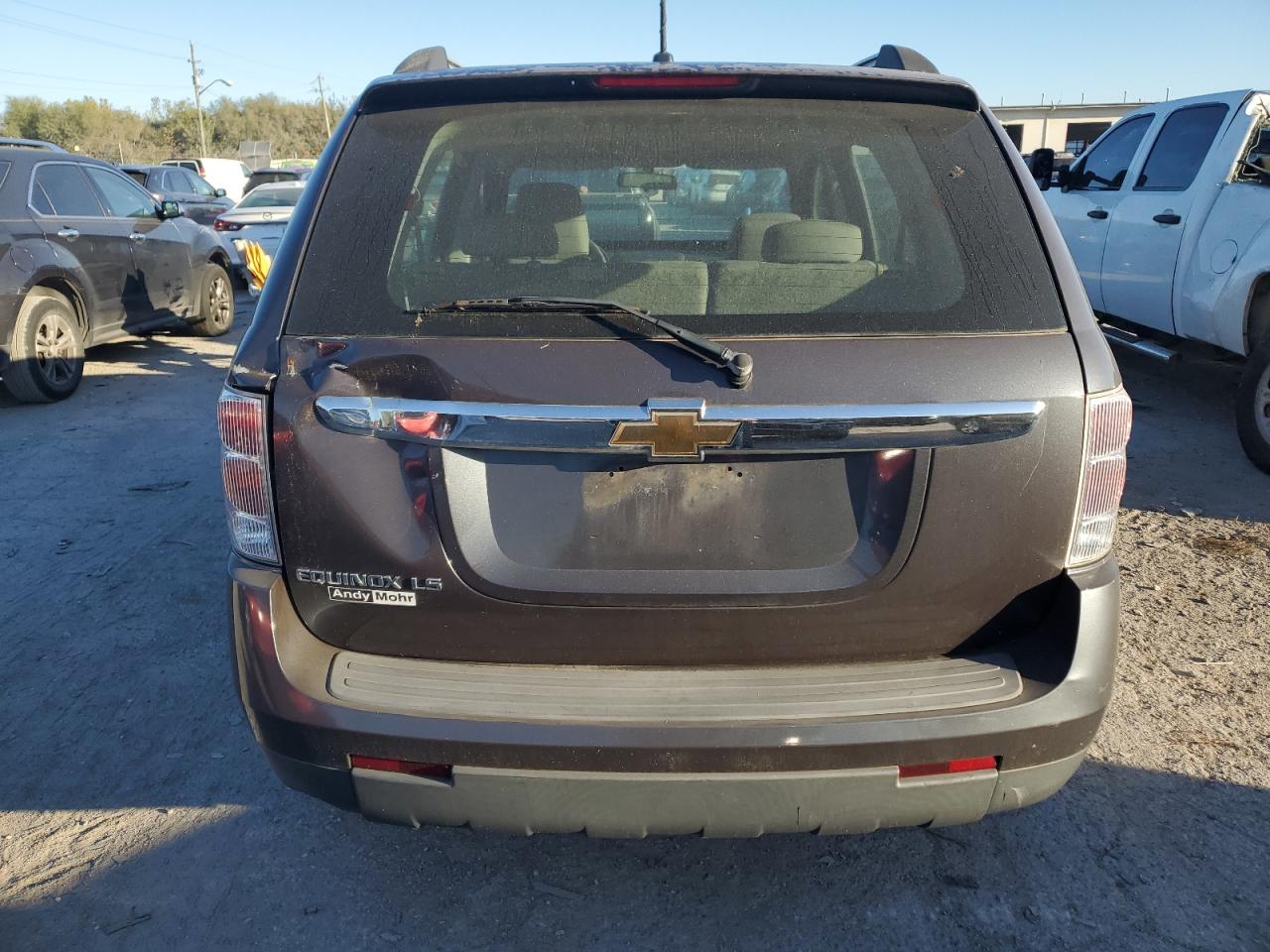 2007 Chevrolet Equinox VIN 2CNDL13F676039896 Copart auction photo, front end / mechanical damage thumbnail 6