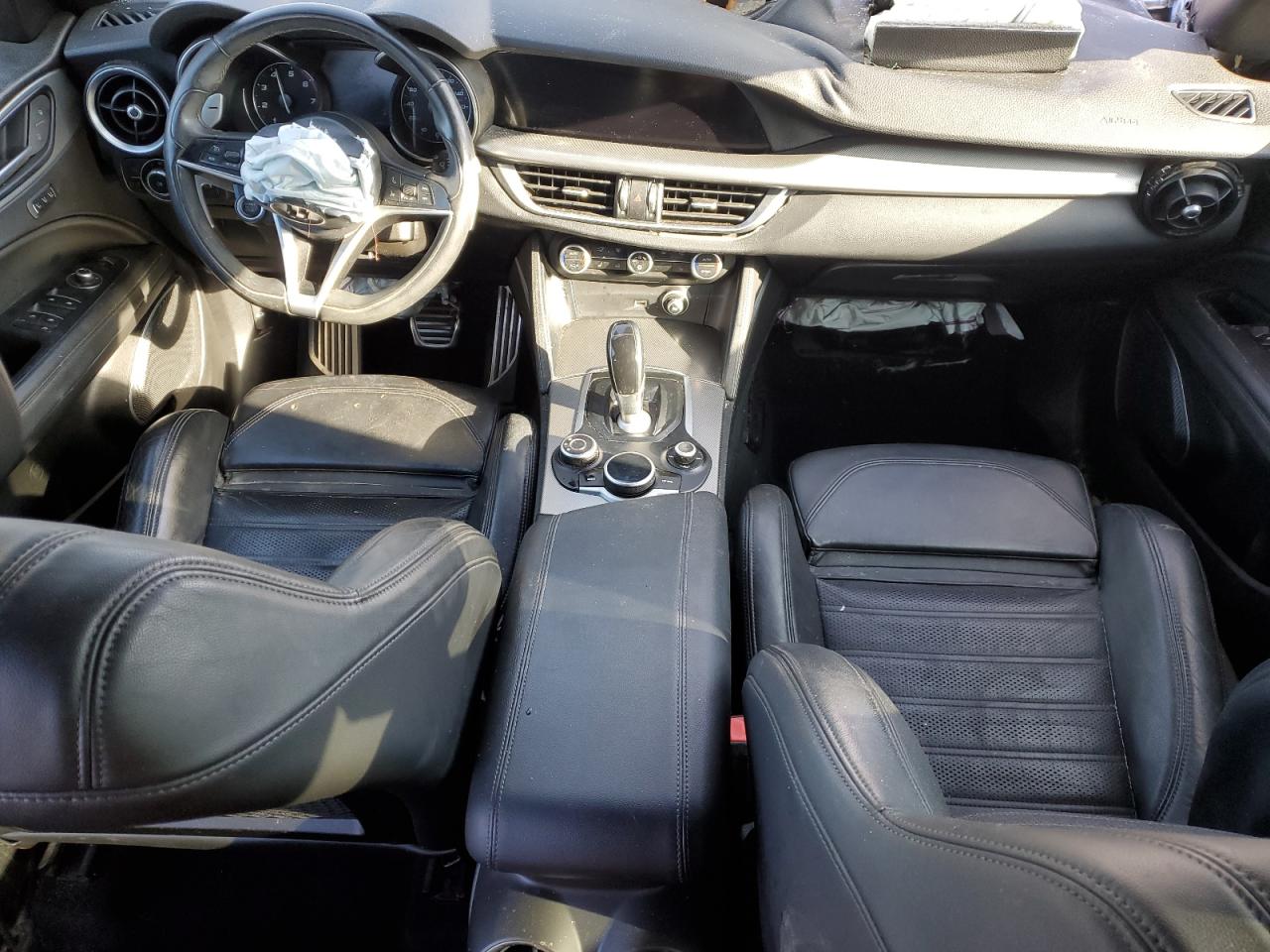 2018 Alfa Romeo Stelvio VIN ZASFAKNN9J7B73541 Copart auction photo, front end damage thumbnail 8