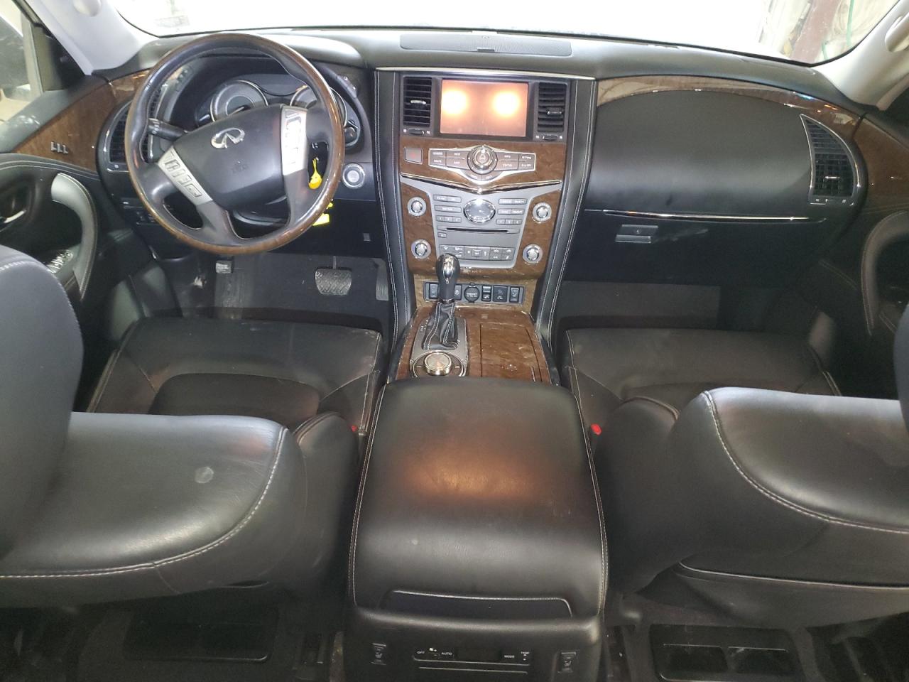 2015 Infiniti QX80 VIN JN8AZ2NC6F9370192 Copart auction photo, front end / rear end damage thumbnail 8