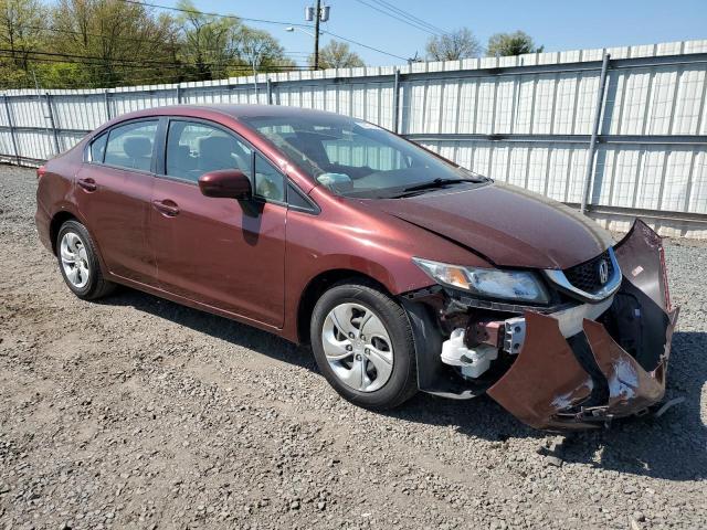 2015 Honda Civic VIN 19XFB2F58FE249746 Copart auction photo, front end damage thumbnail 4