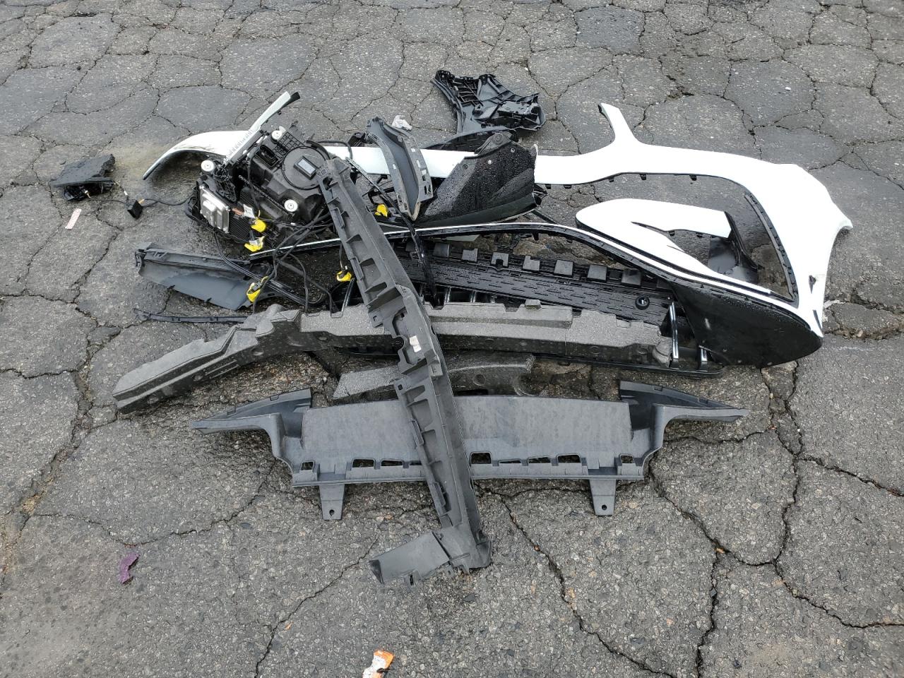 2024 Mercedes-Benz GLE VIN 4JGFD6BB2RB059838 Copart auction photo, front end / undercarriage damage thumbnail 15