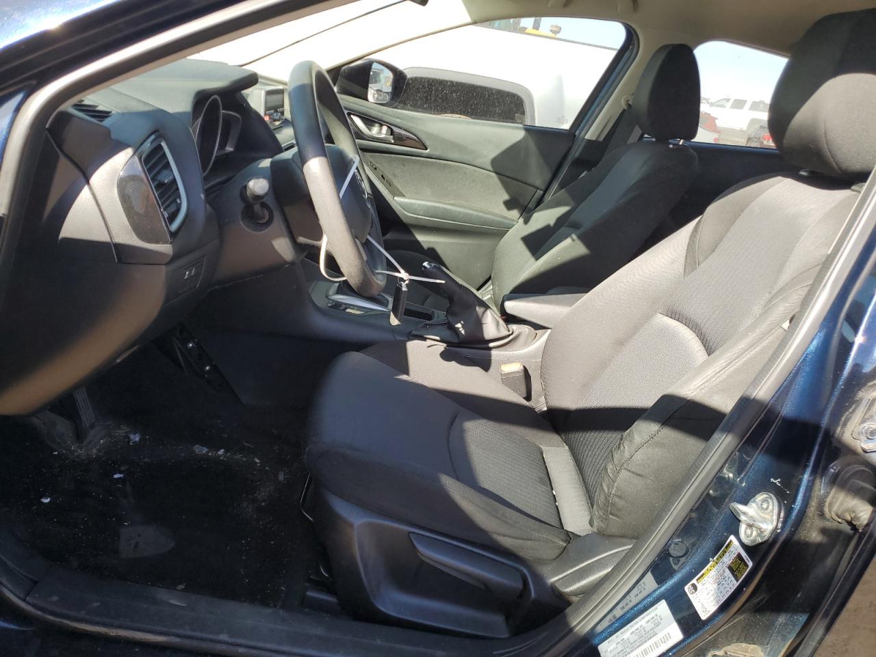 2014 Mazda 3 VIN JM1BM1K70E1172740 Copart auction photo, rear end damage thumbnail 7