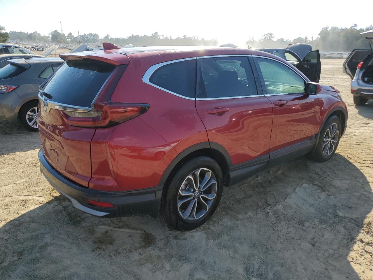2021 Honda CR-V VIN 7FARW1H52ME008737 Copart auction photo, water/flood / minor dent/scratches damage thumbnail 3
