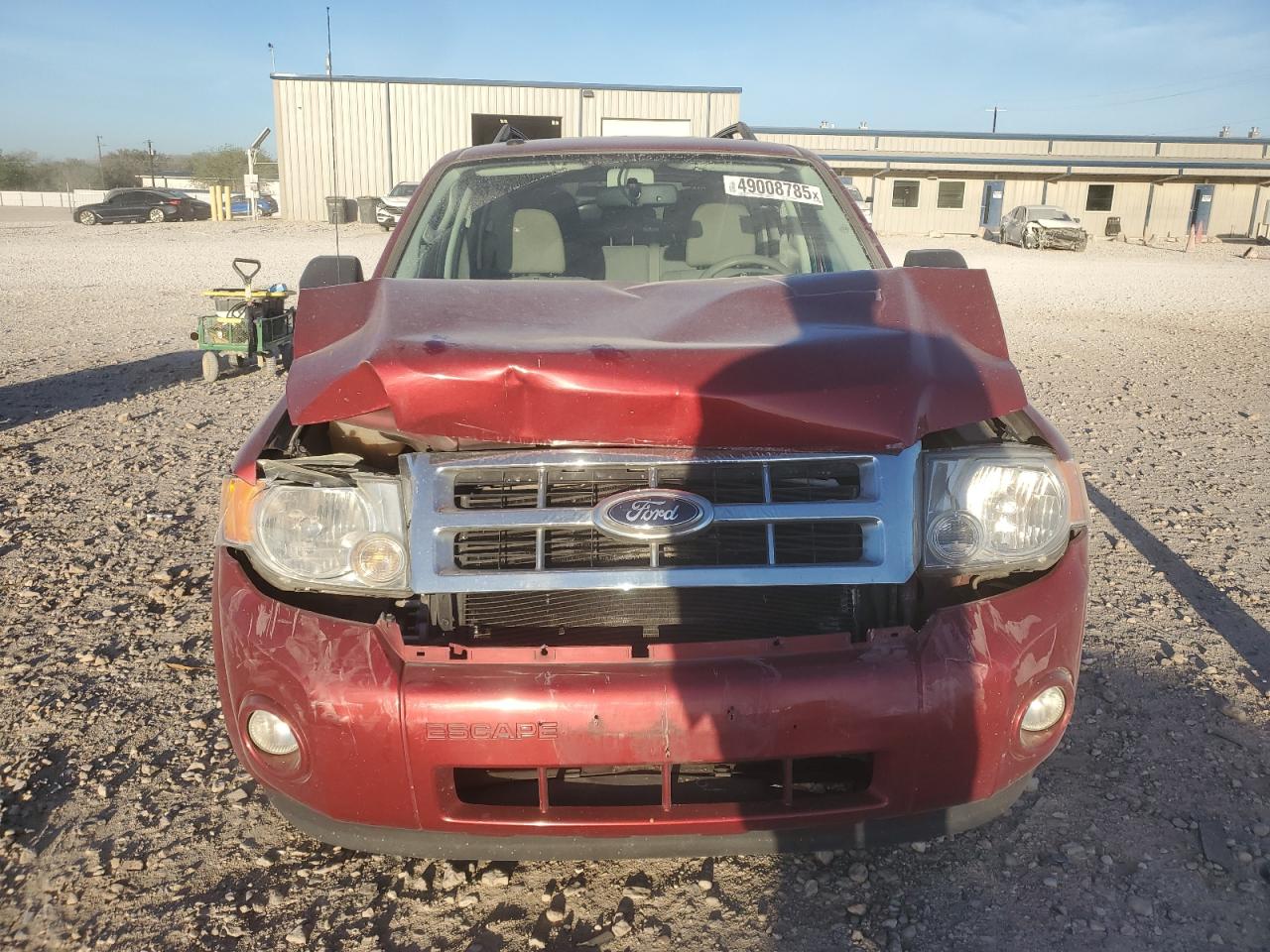 2012 Ford Escape VIN 1FMCU0D78CKC42970 Copart auction photo, front end damage thumbnail 5