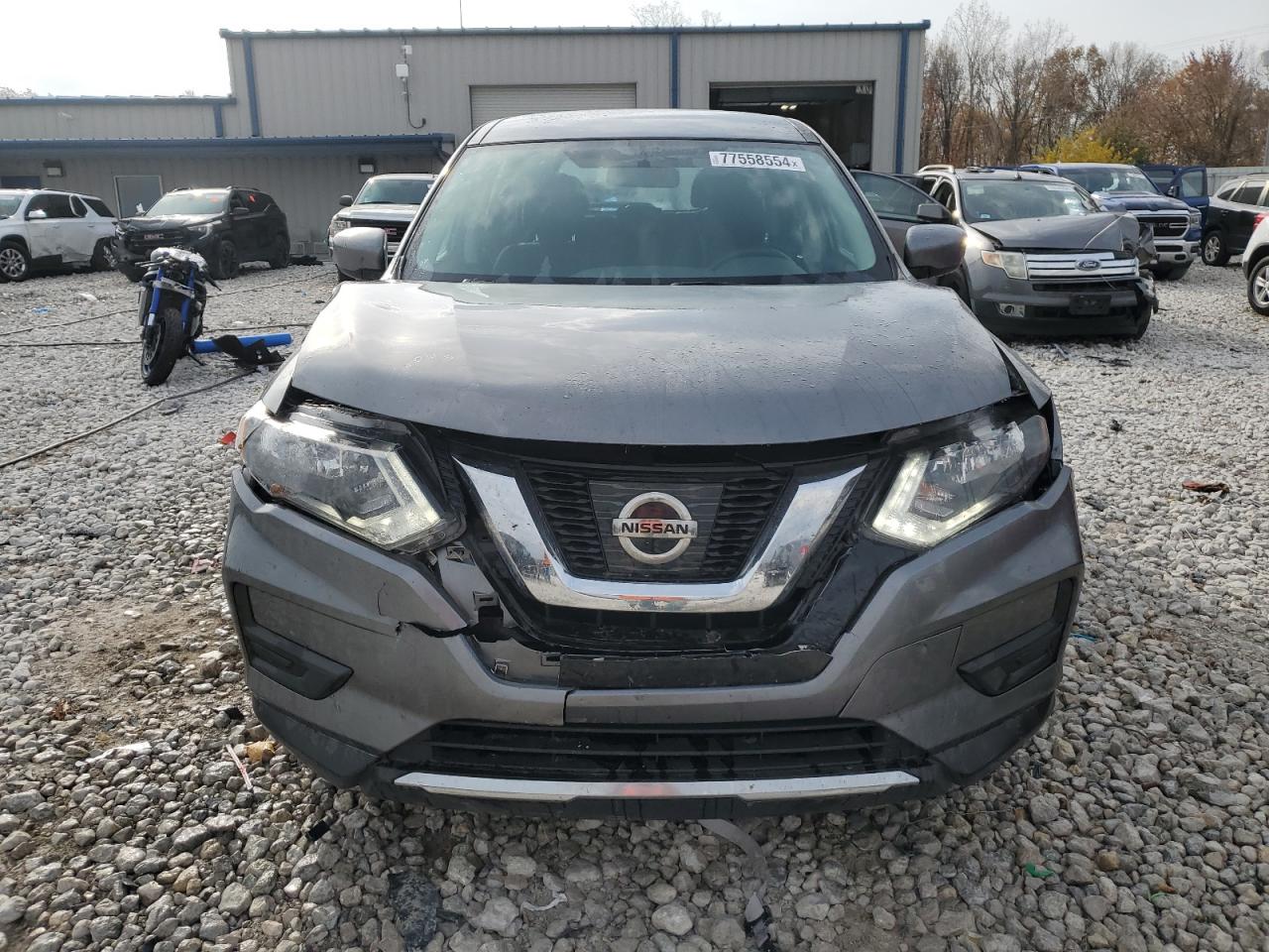 2017 Nissan Rogue VIN KNMAT2MT9HP593436 Copart auction photo, front end damage thumbnail 5