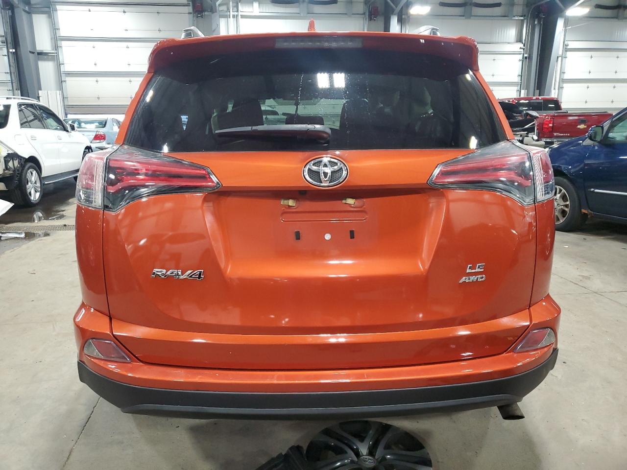 2016 Toyota RAV 4 VIN 2T3BFREV7GW450136 Copart auction photo, front end damage thumbnail 6
