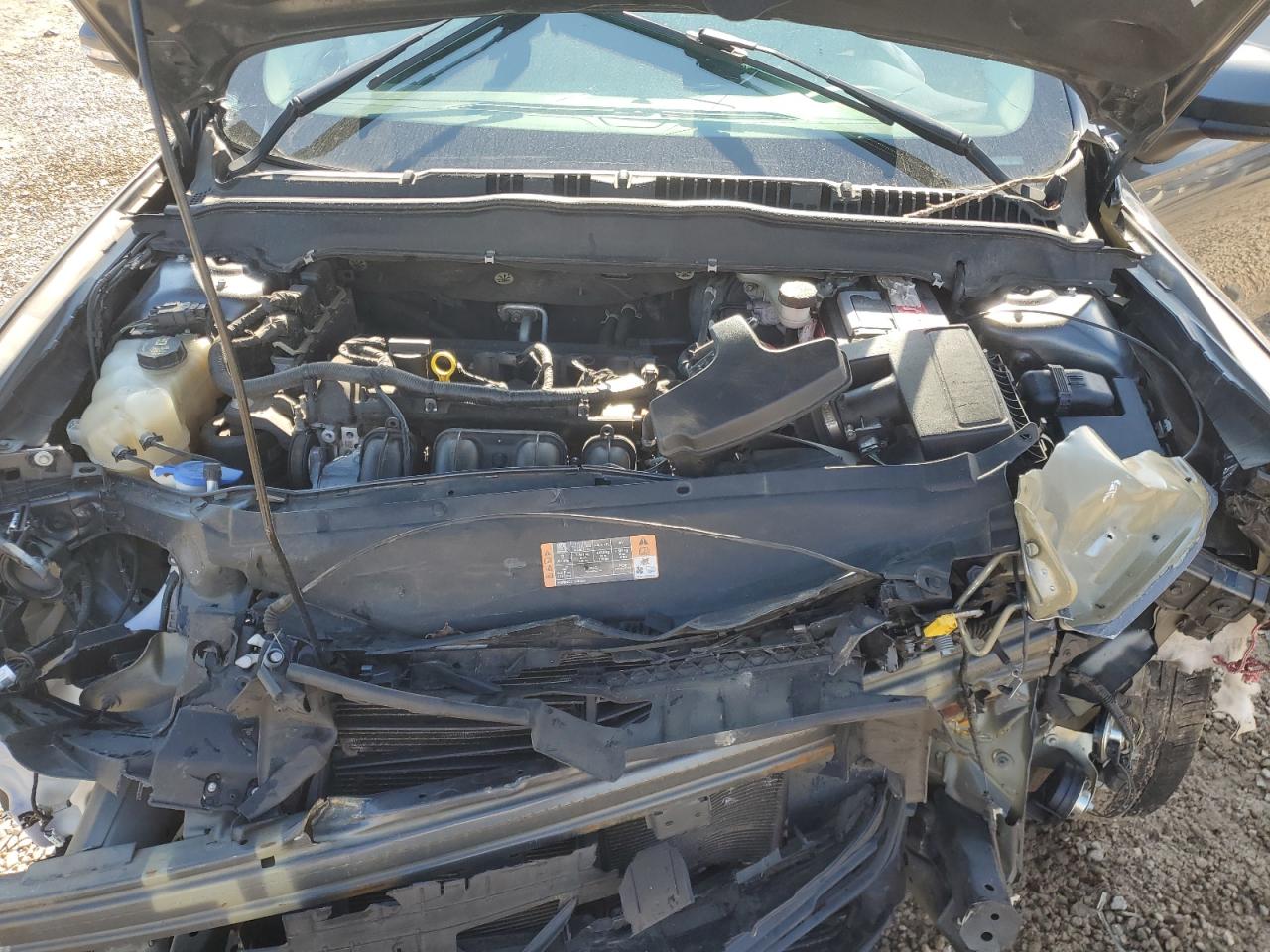 2016 Ford Fusion VIN 3FA6P0H75GR163041 Copart auction photo, front end damage thumbnail 12
