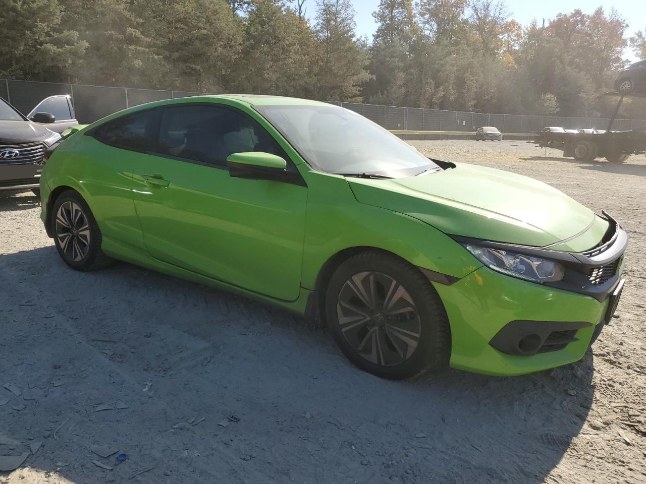 2017 Honda Civic VIN 2HGFC3B7XHH357837 Copart auction photo, front end damage thumbnail 4