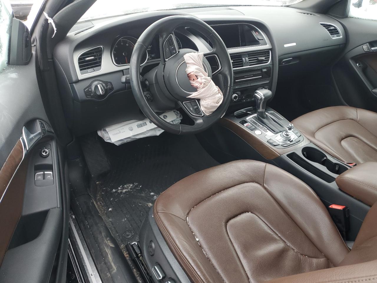 2015 Audi A5 VIN WAUMFAFR0FA024343 Copart auction photo, front end damage thumbnail 8