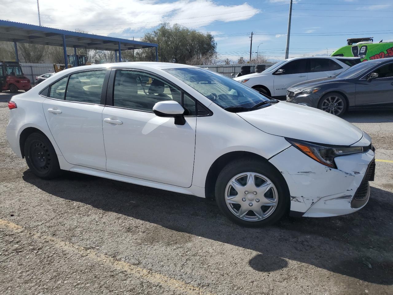 2020 Toyota Corolla VIN JTDEPRAE0LJ085128 Copart auction photo, rear end / side damage thumbnail 4