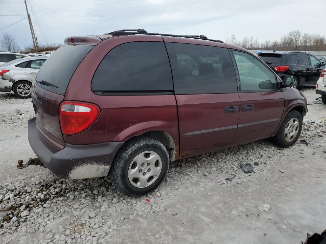 2003 Dodge Caravan VIN 1D4GP25363B131793 Copart auction photo, front end damage thumbnail 3