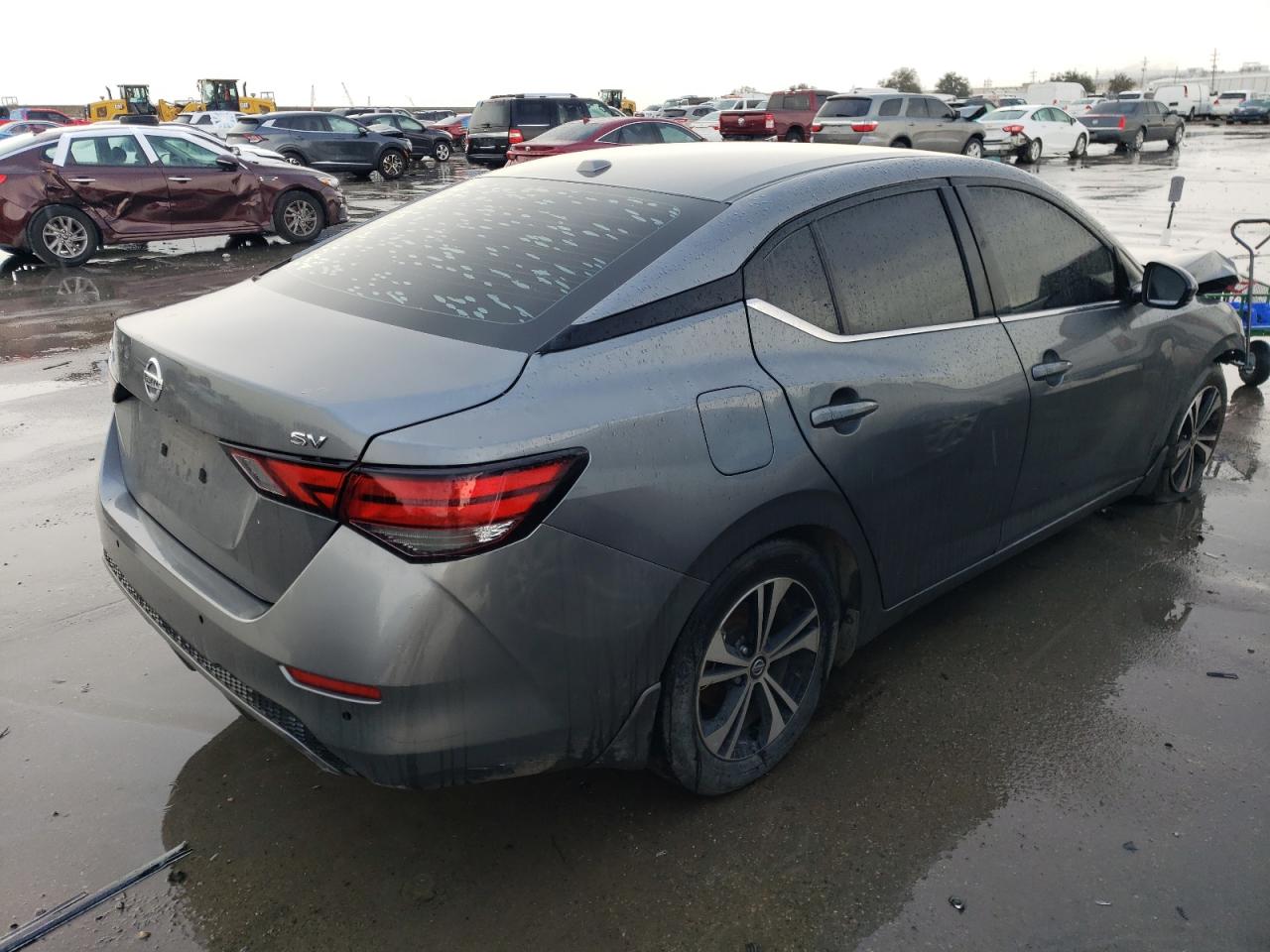 2020 Nissan Sentra VIN 3N1AB8CV1LY305413 Copart auction photo, all over damage thumbnail 3