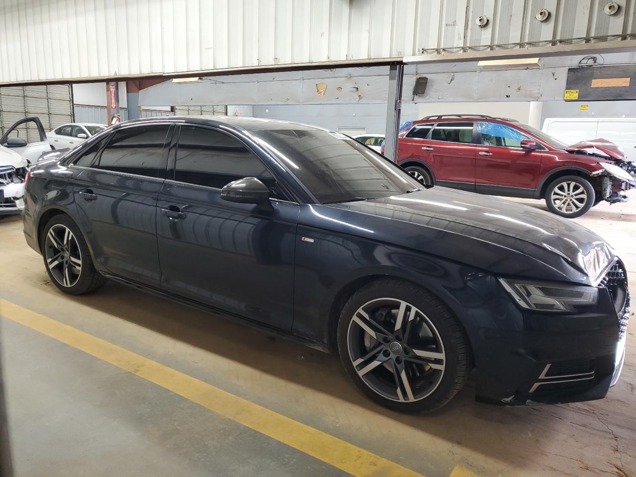 2018 Audi A4 VIN WAUENAF49JA158935 Copart auction photo, front end damage thumbnail 4