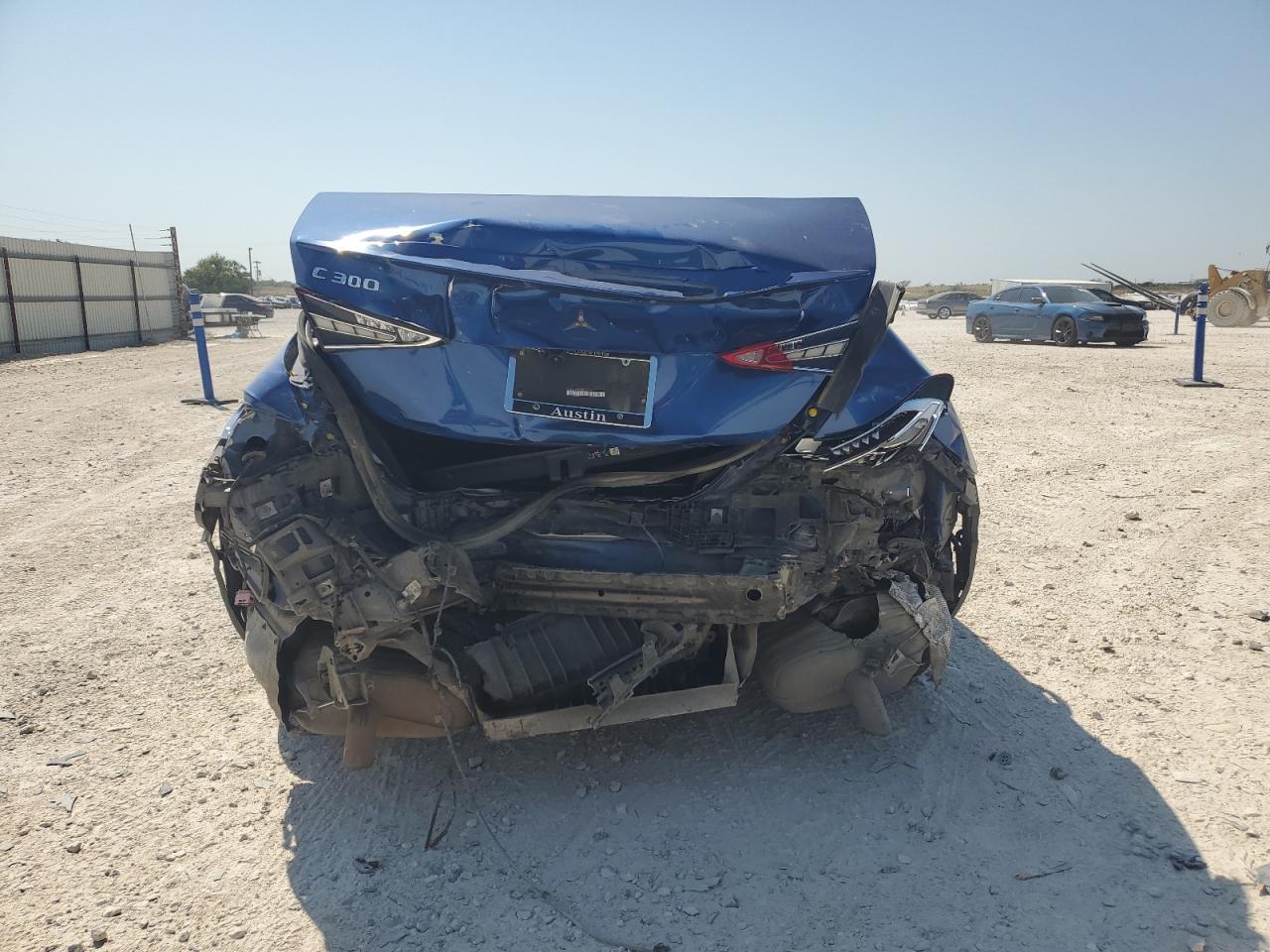 2022 Mercedes-Benz C-klasse VIN W1KAF4GB8NR019762 Copart auction photo, rear end / side damage thumbnail 6