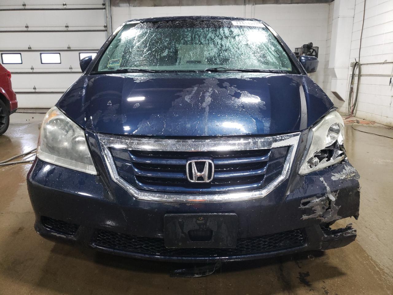 2009 Honda Odyssey VIN 5FNRL38719B020810 Copart auction photo, front end / side damage thumbnail 5