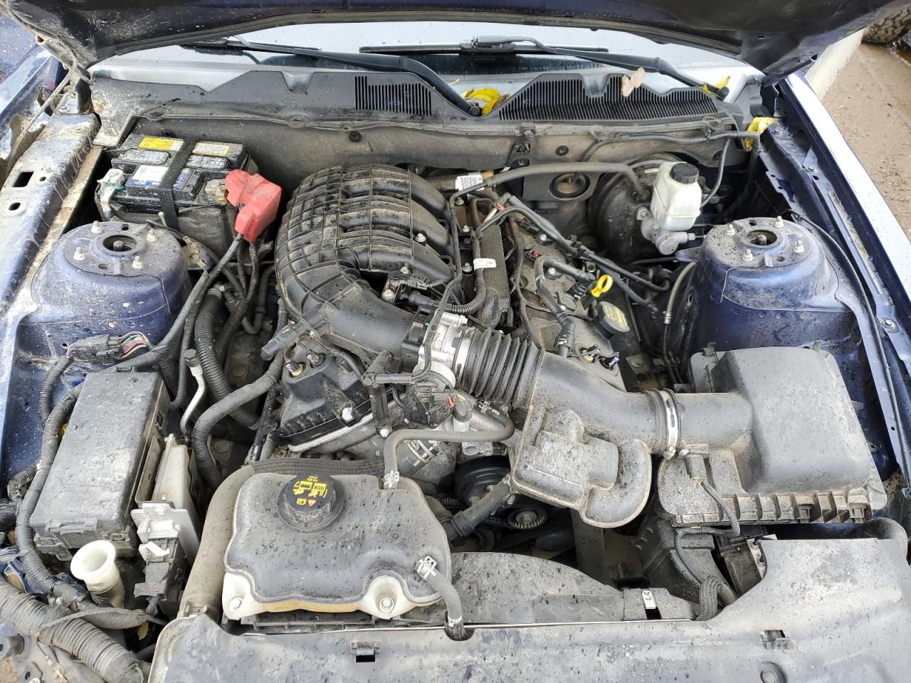 2012 Ford Mustang VIN 1ZVBP8AMXC5277229 Copart auction photo, front end damage thumbnail 11