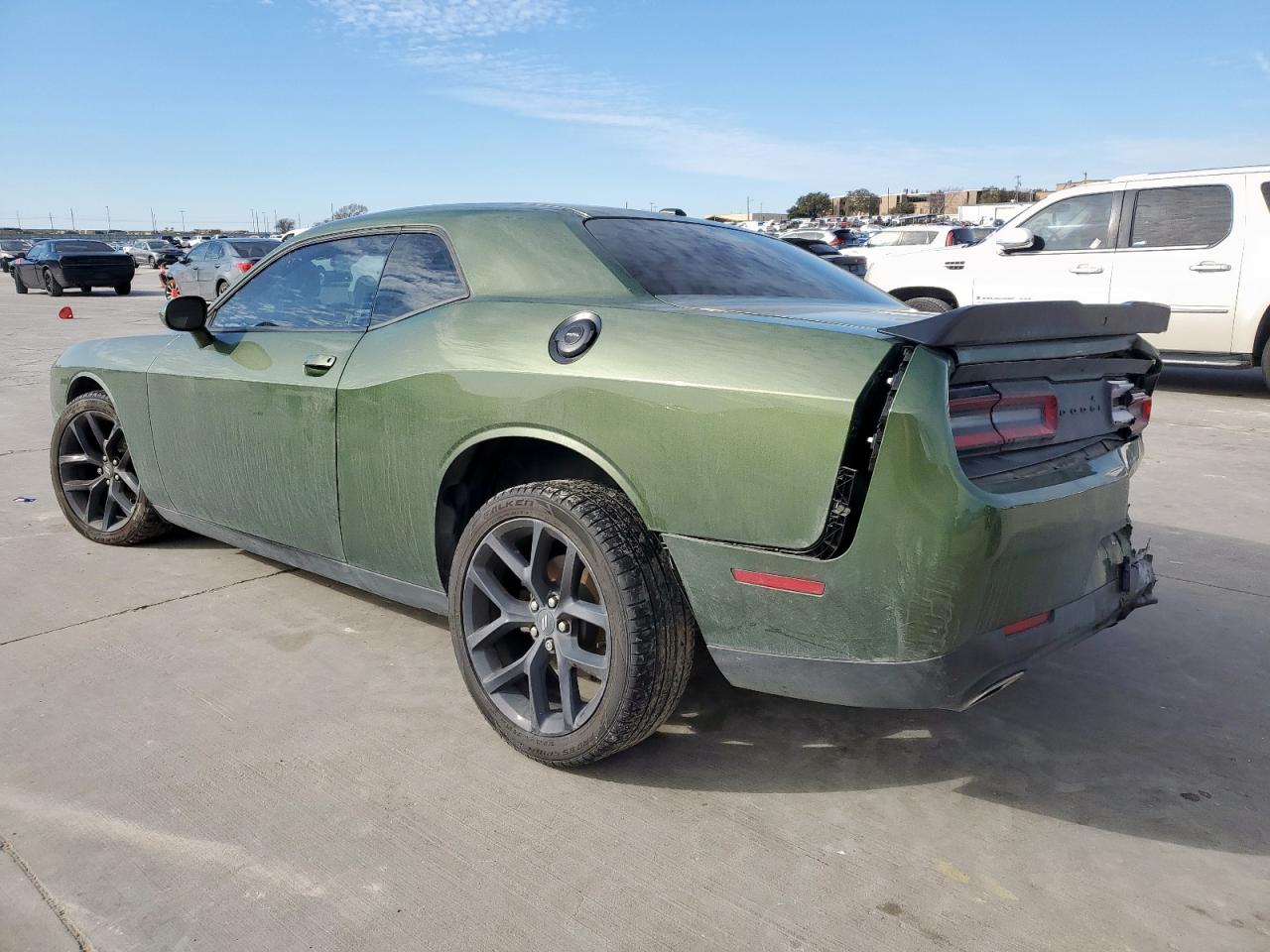 2020 Dodge Challenger VIN 2C3CDZAGXLH179492 Copart auction photo, side / undercarriage damage thumbnail 2
