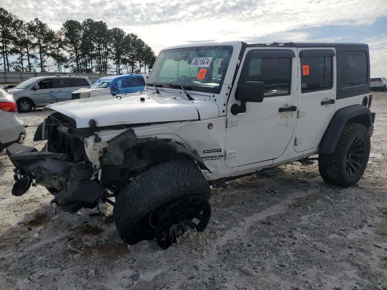 2017 Jeep Wrangler VIN 1C4HJWDG3HL598881