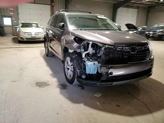 2014 Toyota Highlander VIN 5TDKKRFH1ES028799 Copart auction photo, front end damage thumbnail 12