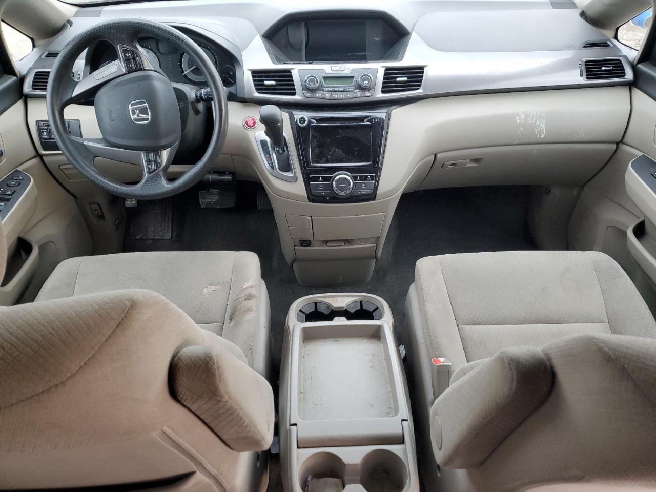 2014 Honda Odyssey VIN 5FNRL5H42EB075505 Copart auction photo, side / minor dent/scratches damage thumbnail 8