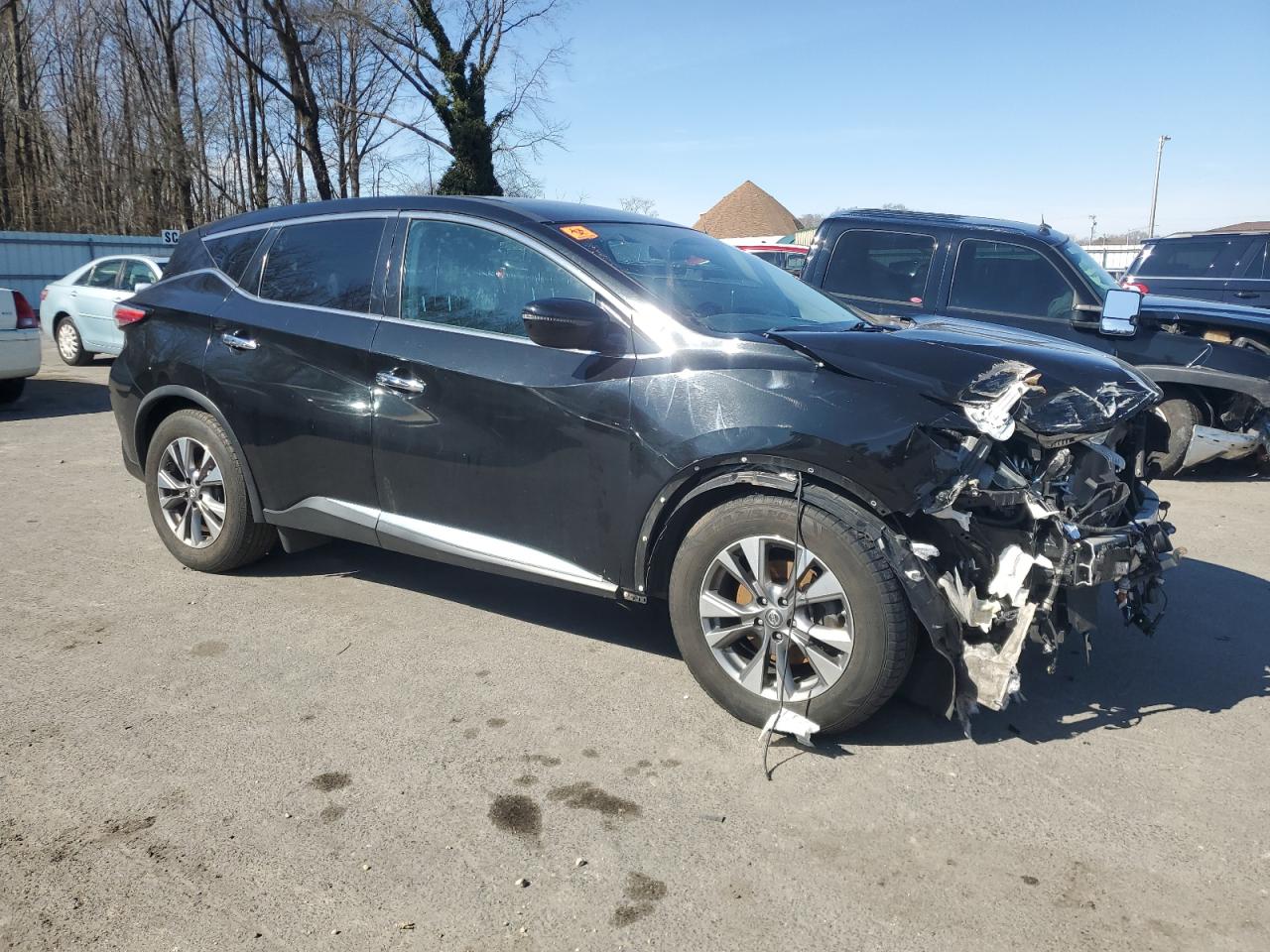 2016 Nissan Murano VIN 5N1AZ2MH6GN140875 Copart auction photo, front end damage thumbnail 4
