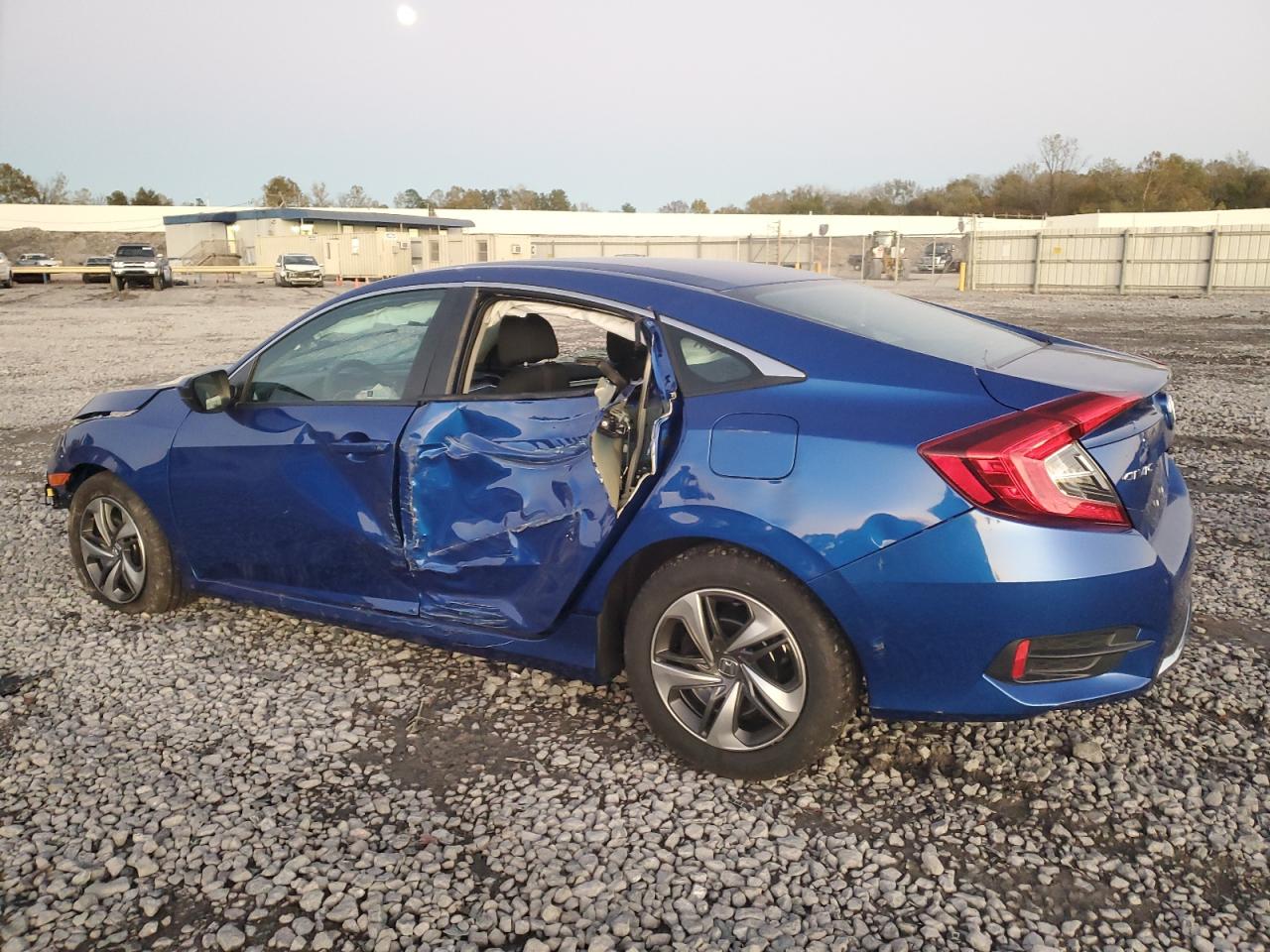 2019 Honda Civic VIN 2HGFC2F68KH511867 Copart auction photo, front end / side damage thumbnail 2