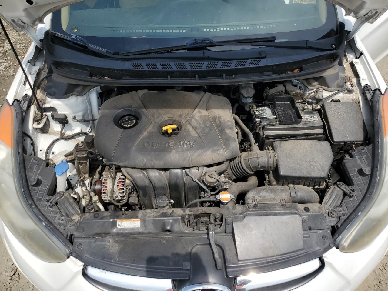 2011 Hyundai Elantra VIN 5NPDH4AE8BH051747 Copart auction photo, normal wear / minor dent/scratches damage thumbnail 12