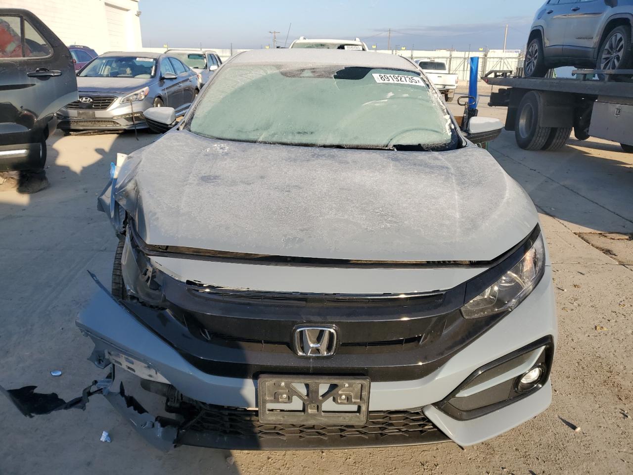 2021 Honda Civic VIN SHHFK7H41MU402636 Copart auction photo, front end damage thumbnail 5