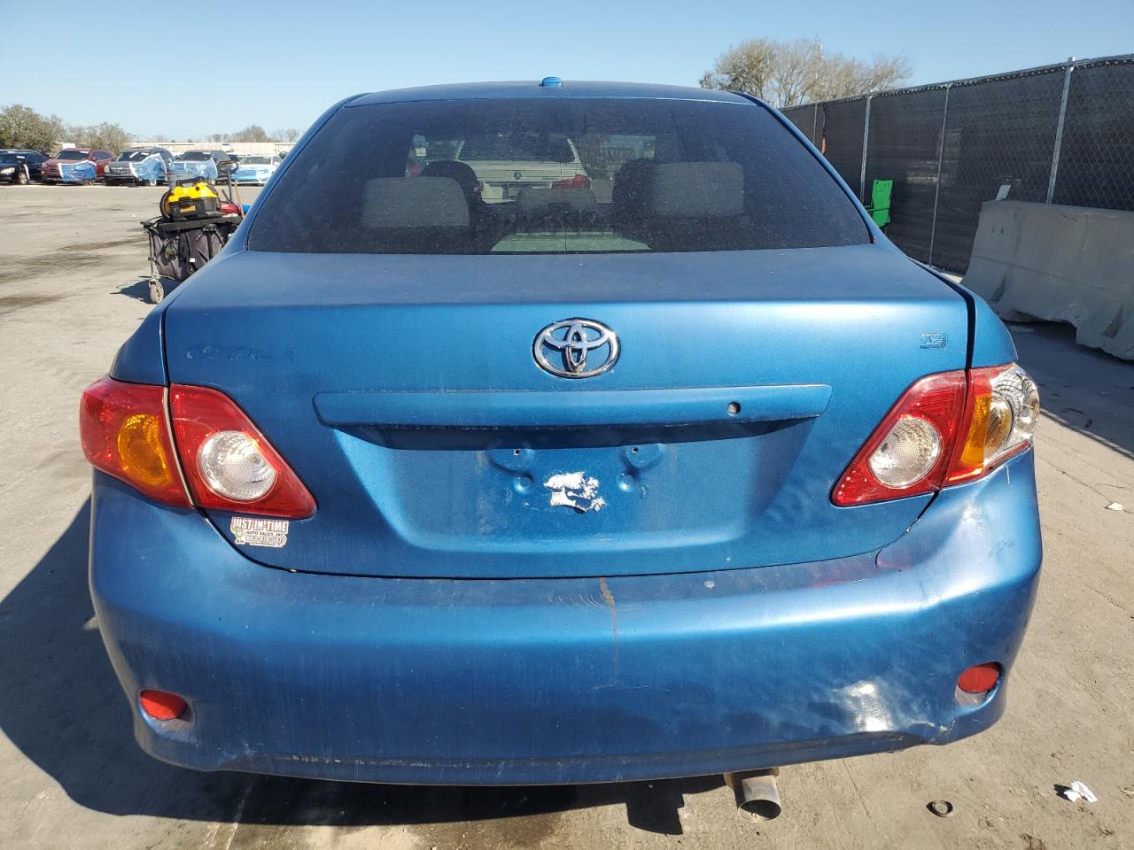 2009 Toyota Corolla VIN JTDBL40E999037320 Copart auction photo, side / front end damage thumbnail 6