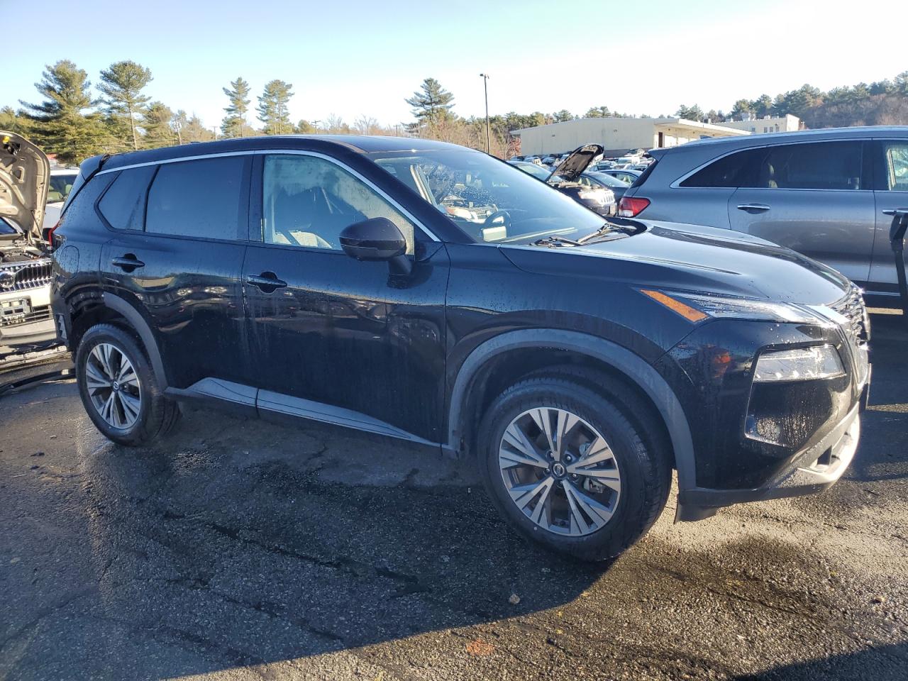 2021 Nissan Rogue VIN 5N1AT3BB0MC672037 Copart auction photo, rear end damage thumbnail 4