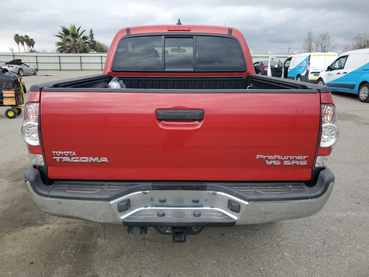 2015 Toyota Tacoma VIN 3TMJU4GN5FM183242 Copart auction photo, front end damage thumbnail 6