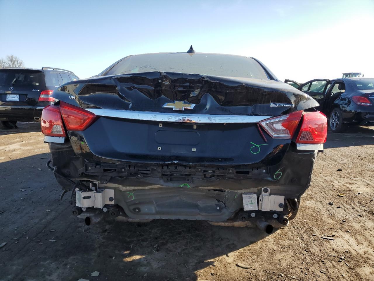 2020 Chevrolet Impala VIN 1G1105S32LU108215 Copart auction photo, front end / rear end damage thumbnail 6