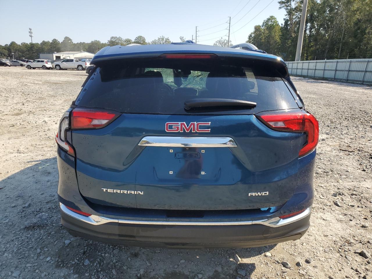 2021 GMC Terrain VIN 3GKALVEV5ML311367 Copart auction photo, top/roof damage thumbnail 6