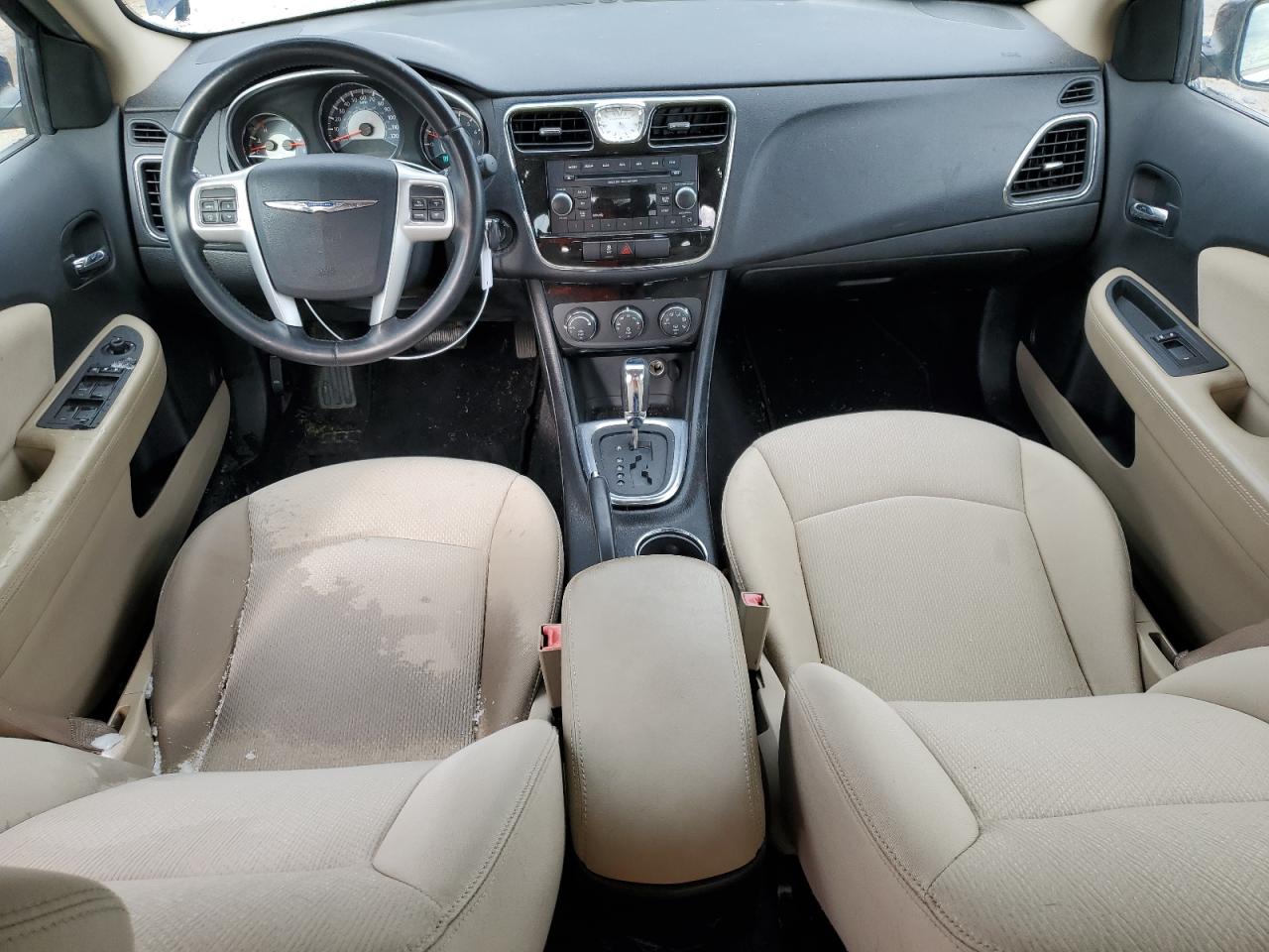 2013 Chrysler 200 VIN 1C3CCBBB2DN543359 Copart auction photo, front end / rear end damage thumbnail 8