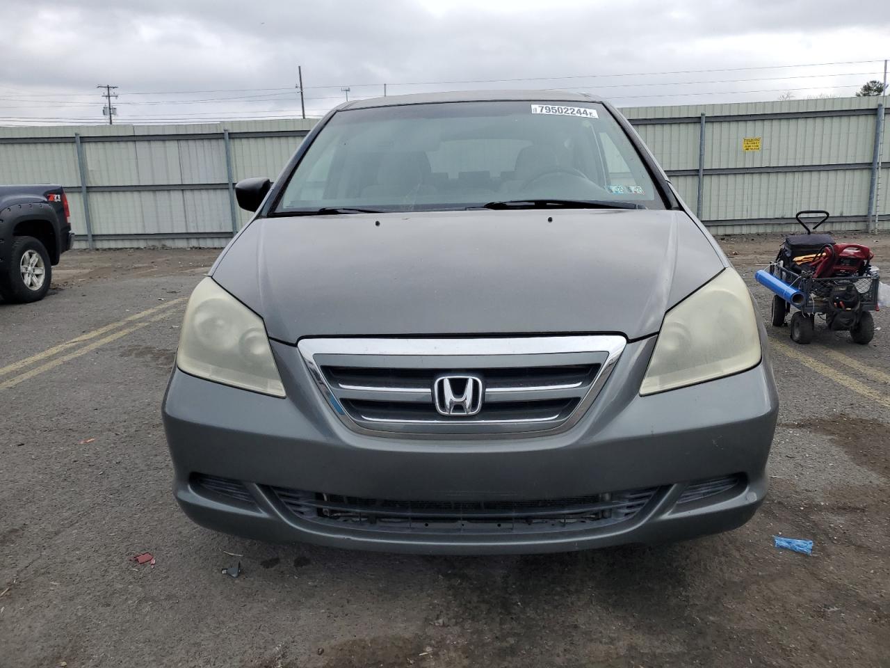2007 Honda Odyssey VIN 5FNRL38297B041874 Copart auction photo, side damage thumbnail 5