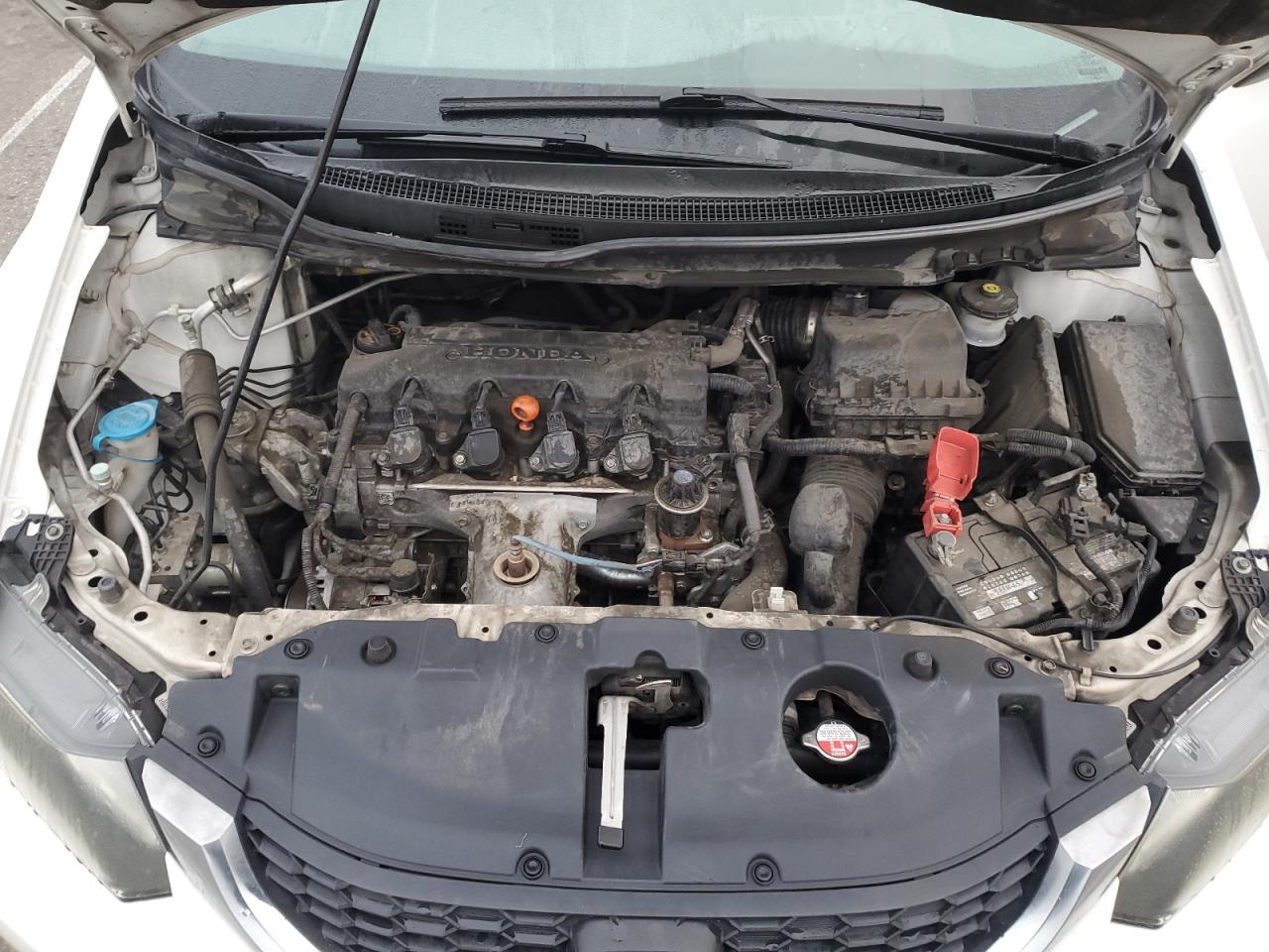 2014 Honda Civic VIN 19XFB2F59EE042619 Copart auction photo, rear end damage thumbnail 11