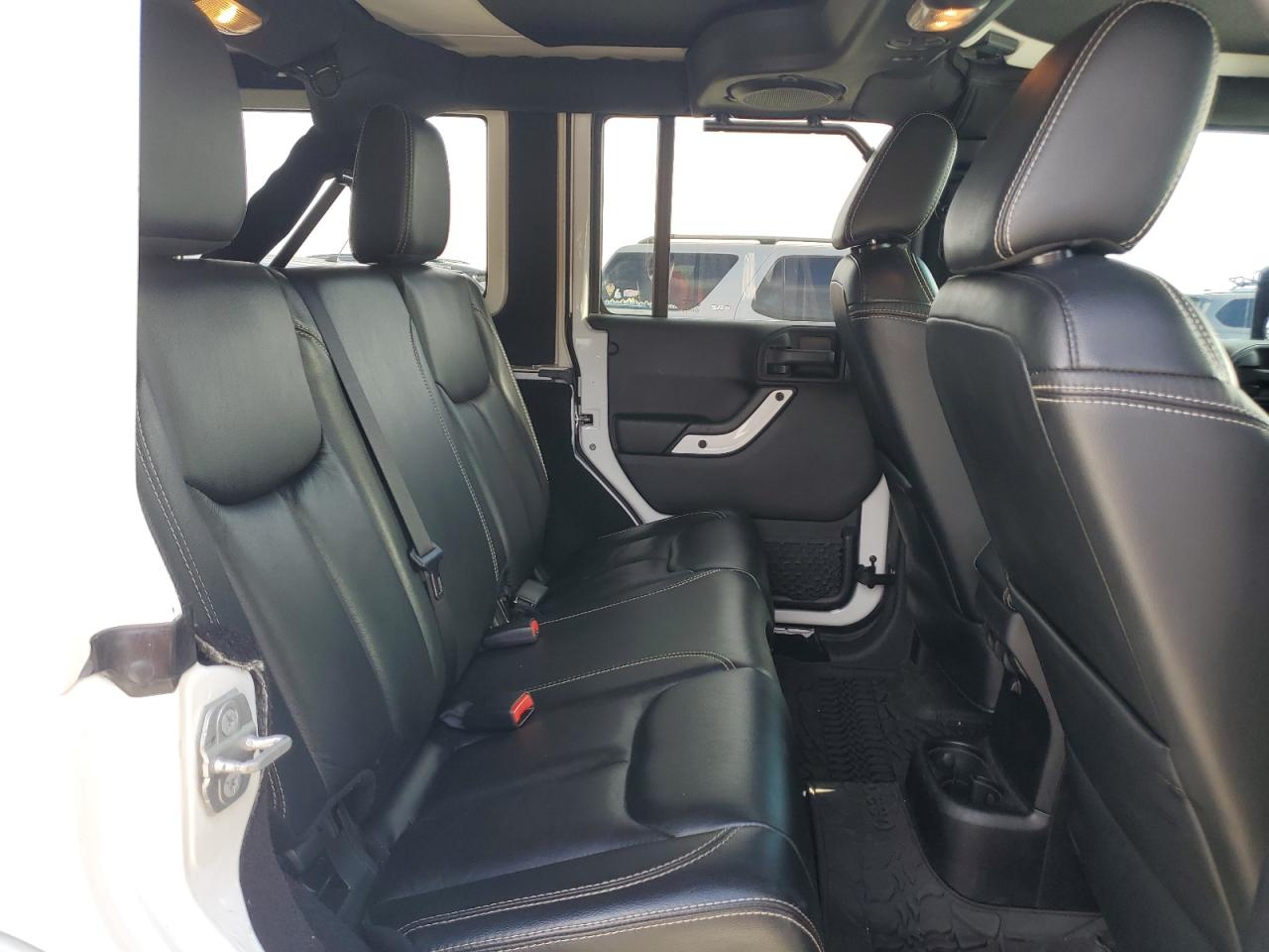2014 Jeep Wrangler VIN 1C4BJWEGXEL184271 Copart auction photo, front end / undercarriage damage thumbnail 11