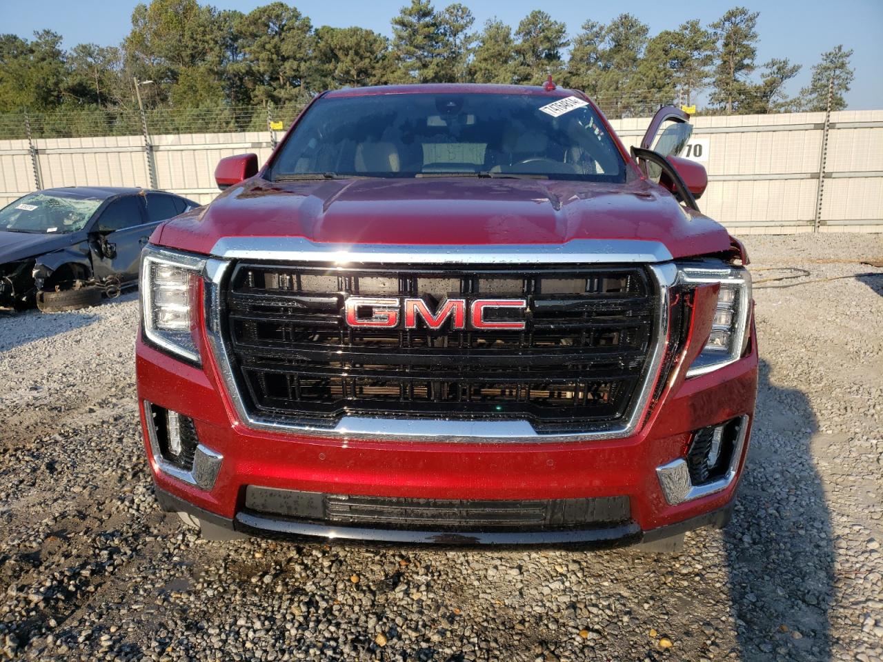 2021 GMC Yukon VIN 1GKS1AKD6MR200592 Copart auction photo, all over damage thumbnail 5