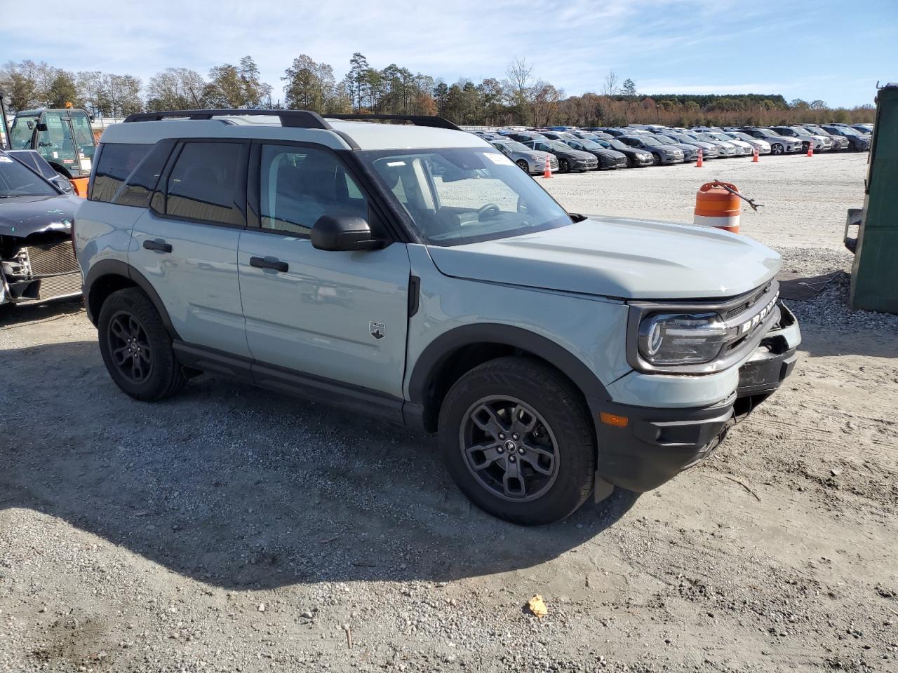 2021 Ford Bronco VIN 3FMCR9B65MRB02159 Copart auction photo, front end damage thumbnail 4